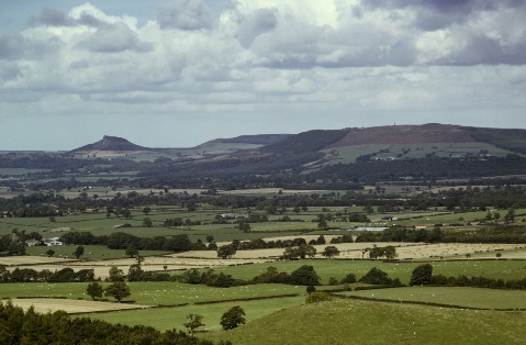 Captain Cook's Monument and Roseberry Topping